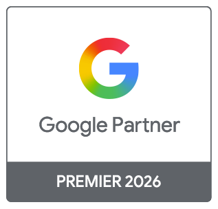 Agencia de Google Ads con insignia Google Ads Partner Premier